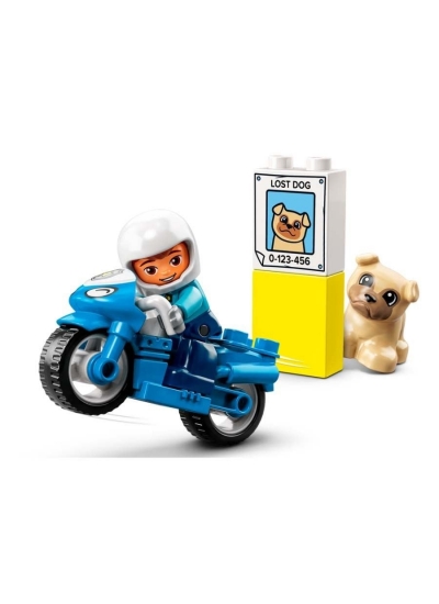 Lego Duplo Kurtarma Polis Motosikleti 10967