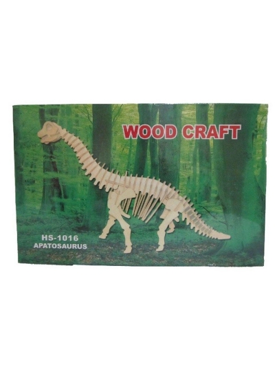 Ahşap Puzzle Apatosaurus