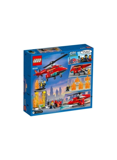 Lego City Yangın Kurtarma Helikopteri 60281