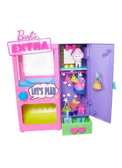 Barbie Extra Kıyafet Otomatı Oyun Seti