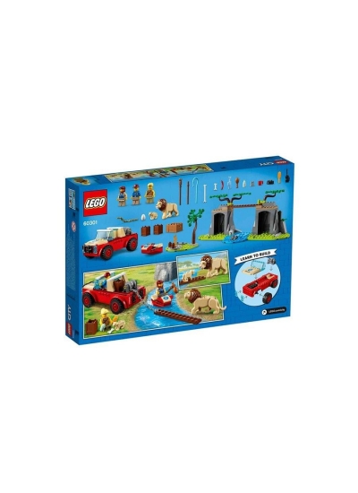 Lego City Vahşi Hayvan Kurtarma Jipi 60301