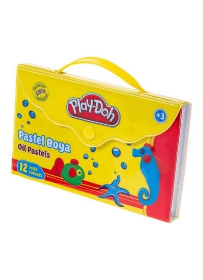 Play-Doh Pastel Boya Çantalı 12 Renk