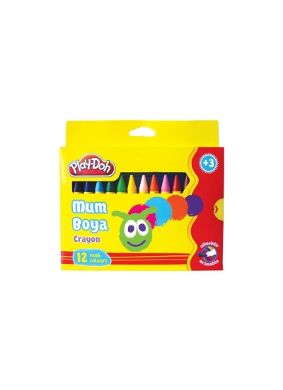 Play-Doh Jumbo Crayon Mum Boya 12 Renk