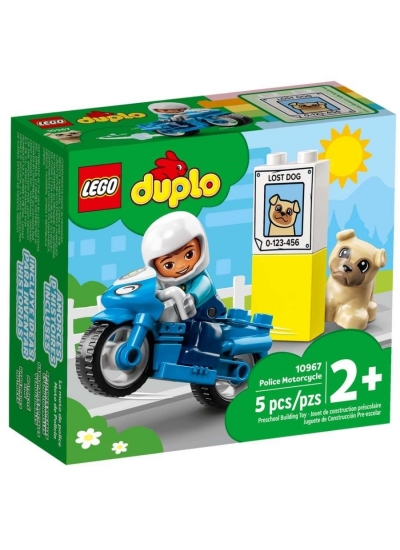 Lego Duplo Kurtarma Polis Motosikleti 10967