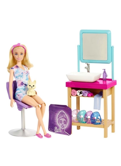 Barbie Işıltı Dolu Spa Günü Oyun Seti