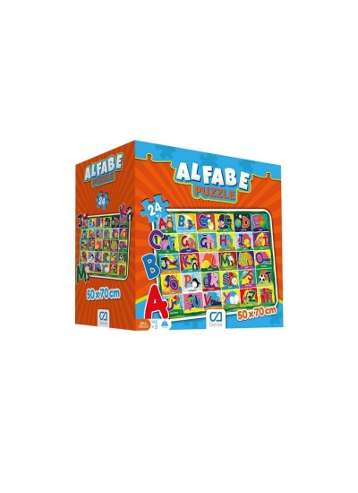 Alfabe Eğitici Puzzle 24 Parça