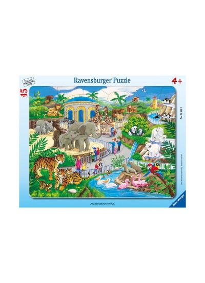 Ravensburger Hayvanat Bahçesi 45 Parça Puzzle