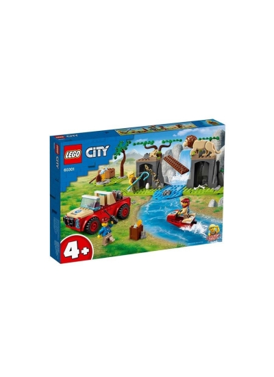 Lego City Vahşi Hayvan Kurtarma Jipi 60301