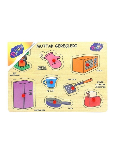 Ahşap Tutmalı Mutfak Gereçleri