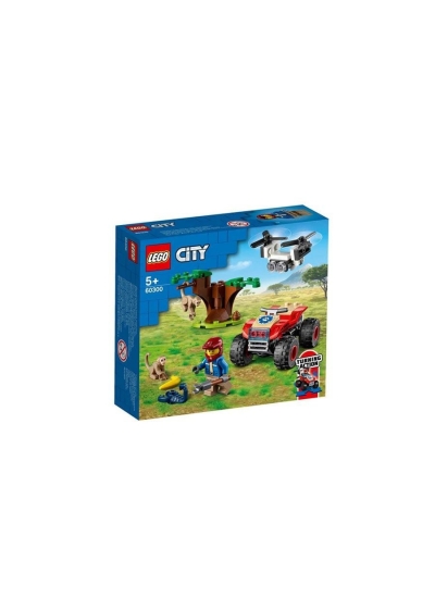 Lego City Stunt Vahşi Hayvan Kurtarma ATV’si 60300