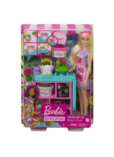 Barbie Çiçekçi Bebek ve Oyun Seti