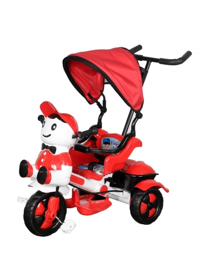 Babyhope Yupi Panda Triycle Kırmızı Siyah