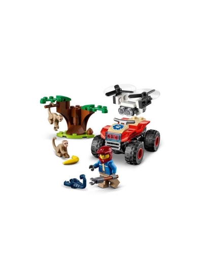 Lego City Stunt Vahşi Hayvan Kurtarma ATV’si 60300