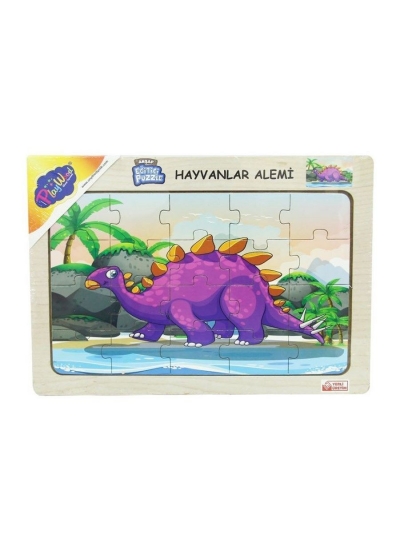 Ahşap Eğitici Puzzle Hayvanlar