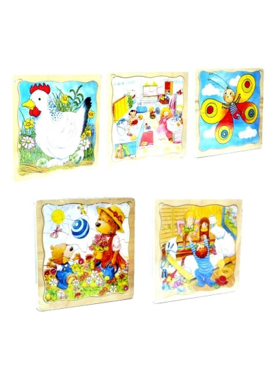 Ahsap Puzzle (1 Adet)