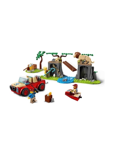 Lego City Vahşi Hayvan Kurtarma Jipi 60301