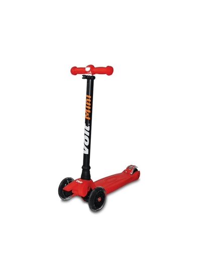 Voit 218 Işıklı 3 Teker Scooter-Kırmızı